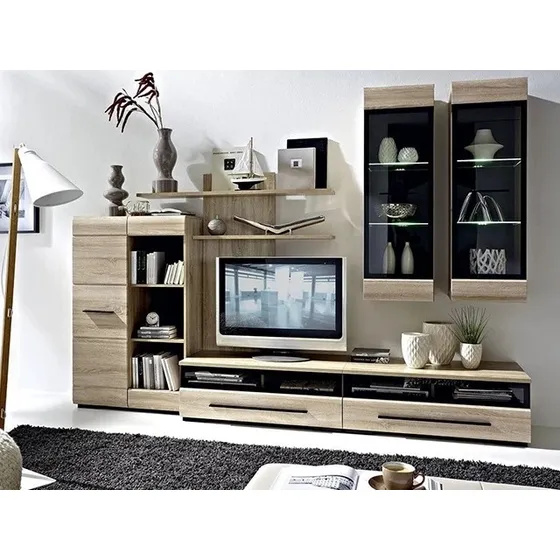 Mueble De Televisión Juego Completo