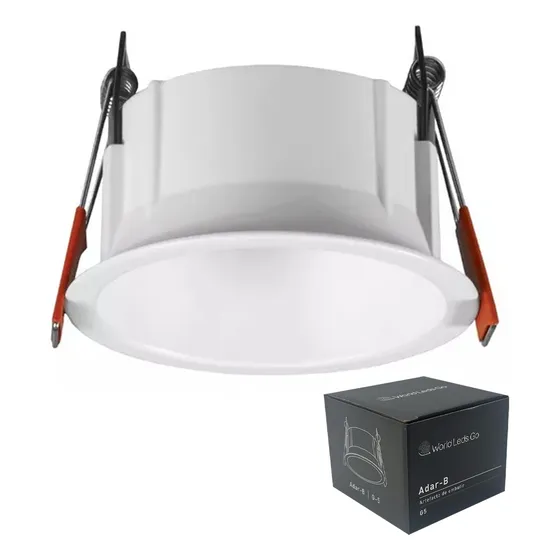 Spot Embutir Orientable Blanco Led Gu10 Adar-b G5 WLG