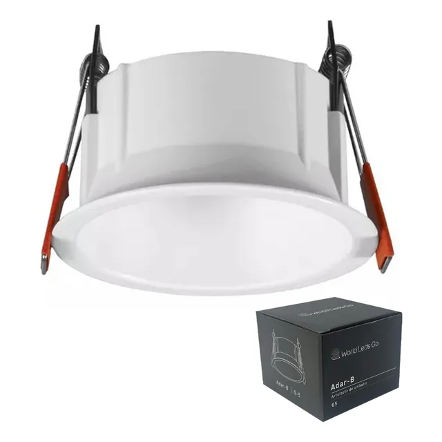 Spot Embutir Orientable Blanco Led Gu10 Adar-b G5 WLG