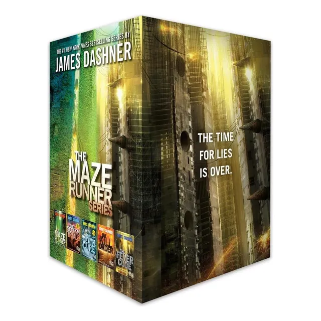 Libro: Colección Completa De La Serie Maze Runner En Caja