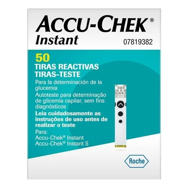 Tiras De Glucometria Accu Chek Instant 