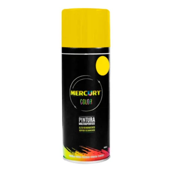 Pintura En Spray Aerosol 400ml Metalizado Color Oro