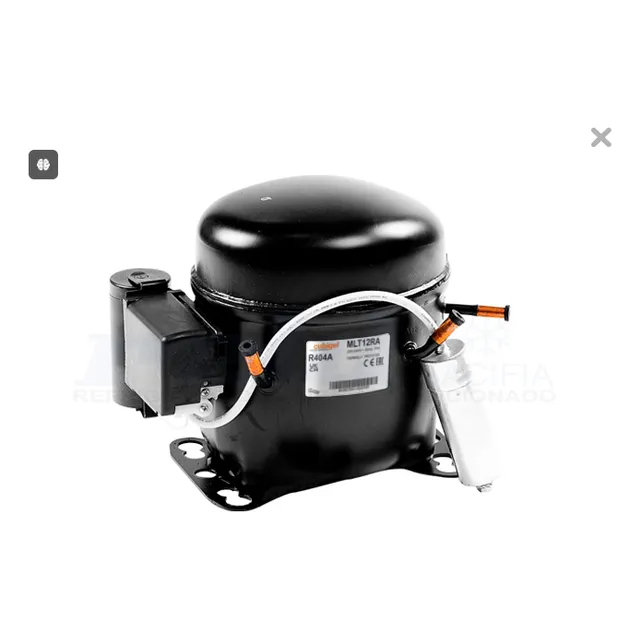 Motor Heladera Comercial 1/2hp Mlt12ra-hmb Cubigel R-22/404a