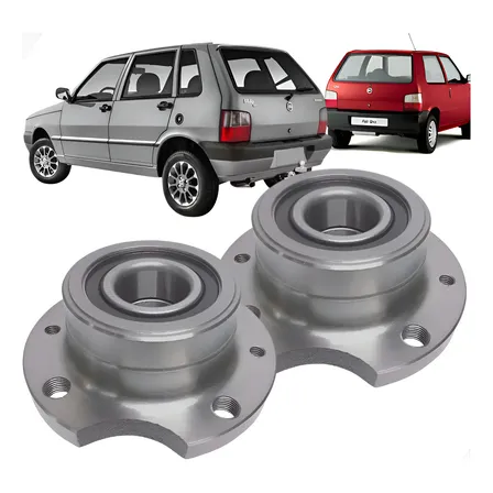 Par Cubo Traseiro C/ Rolamento Uno 90 91 92 93 94 95 96...11