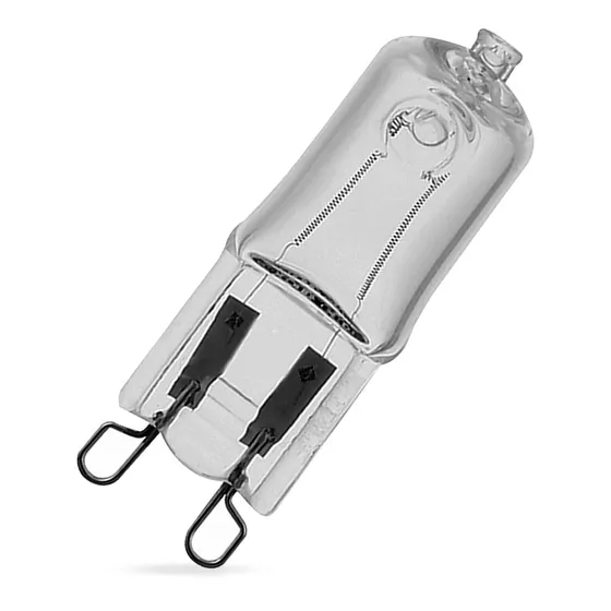 Lâmpada Halógena Bipino Clara 40w 127v Luz Amarela Ourolux Cor da luz Branco-quente