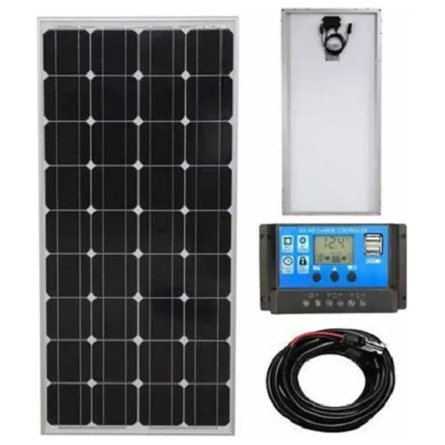 Panel Solar 100w Monocristalino Controlador De Carga Gratis