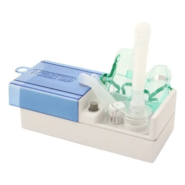 Nebulizador ultrasónico San-Up De mesa blanco y azul