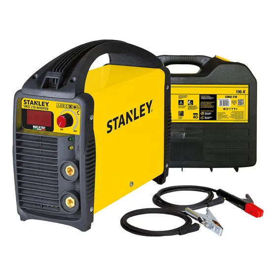 Soldadora Inverter Stanley Sirio 210 Italiana 190a Cuotfs