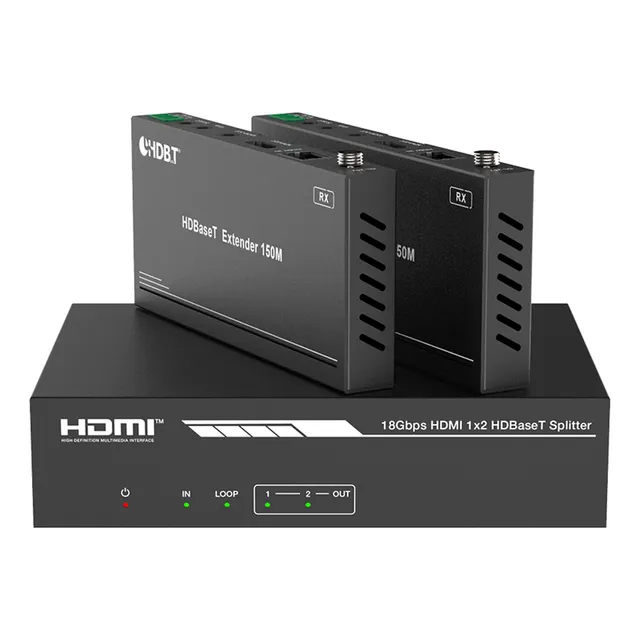 Splitter Mas Extensor De Video | 1x2 | Proav | Hdbaset? | 12