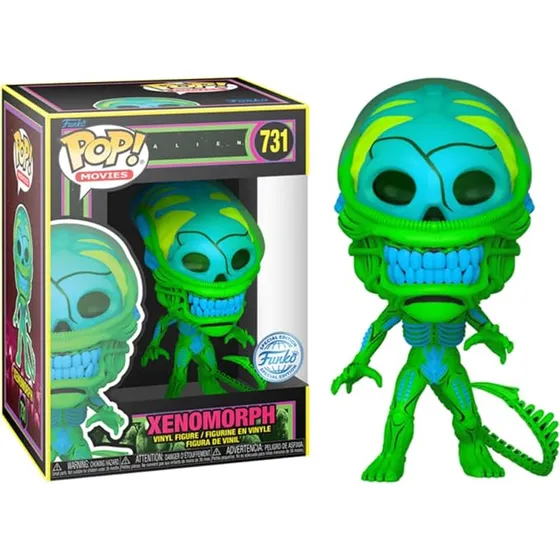 Funko Pop Xenomorph 731 Special Edition Blacklight Alien