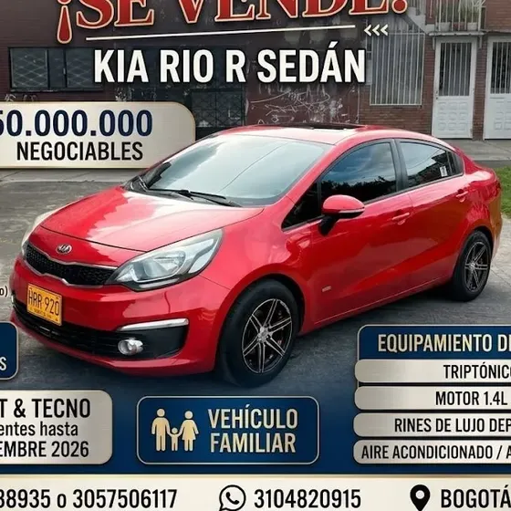 Kia Rio 2017 1.4