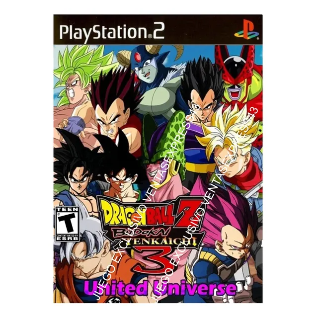 Ps 2 Dragon Ball Z Budokai Tenkaichi 3 United Universe