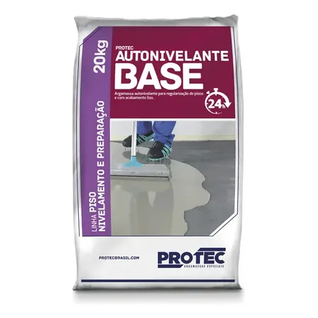 Argamassa Autonivelante Protec Base 20kg Para Pisos Kapazi