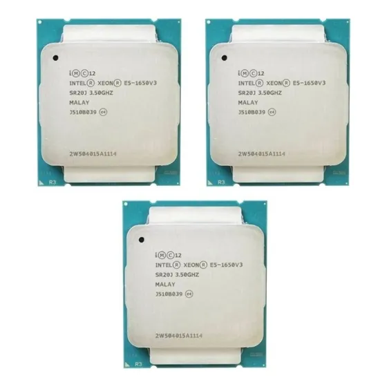 Processador De Cpu Xeon E5 1650v3*3 De 3,5 Ghz E 6 Núcleos L