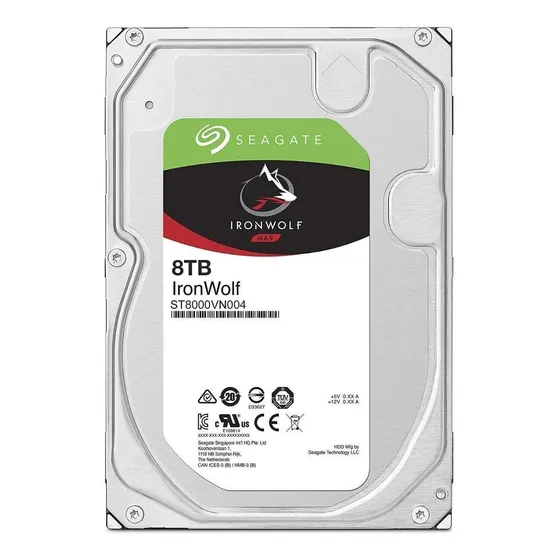 Disco interno Seagate IronWolf ST8000VN004 8TB gris