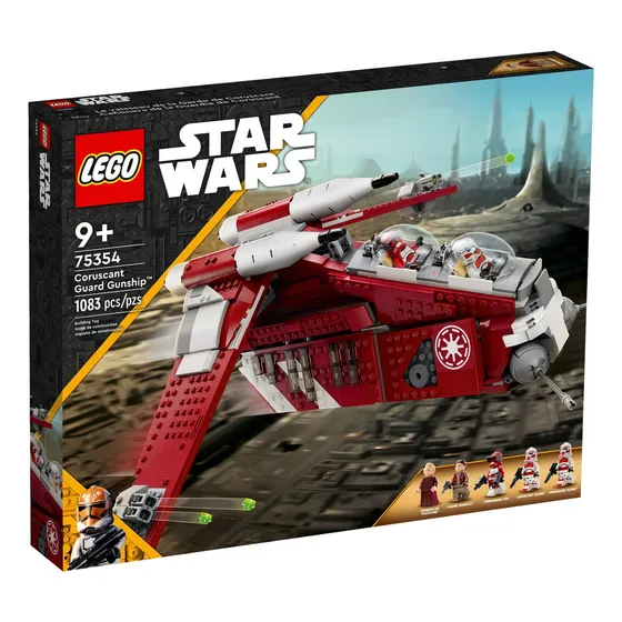 Lego Star Wars Cañonera De La Guardia De Coruscant 75354 Cantidad De Piezas 1083
