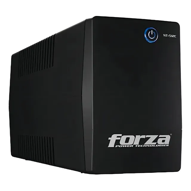 Ups Forza Interactiva 500va 250w 220v 4 Tomas Color Negro