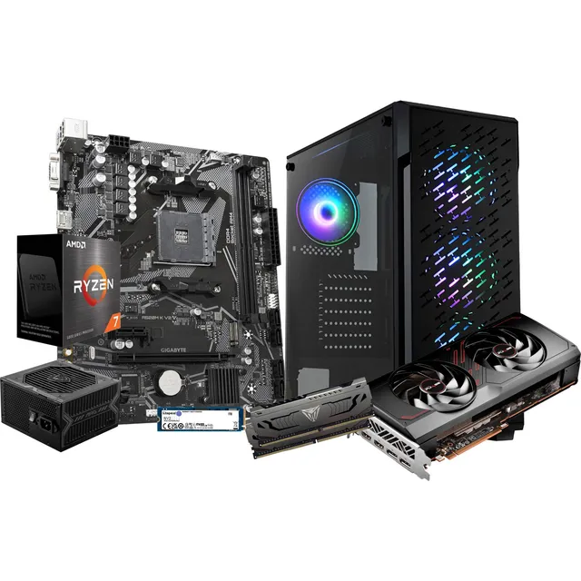 Pc Cpu Gamer Ryzen 7 Rx 7600 32 Gb Ram 1 Tb M.2 Win 11
