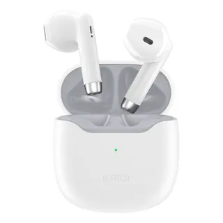 Fone De Ouvido Sem Fio Kaidi Kd-771 Tws Bluetooth 5.1 Cor Branco Fone De Ouvido Sem Fio Kaidi Kd-771 Tws Bluetooth 5.1 Cor Branco