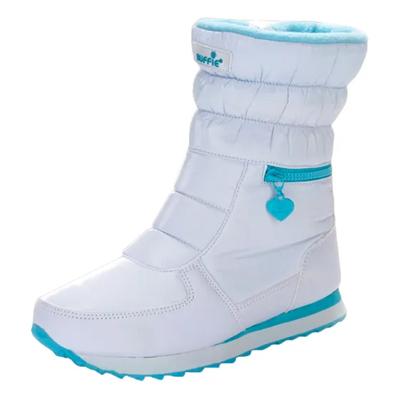 Botas De Mujer Impermeables P/ Lluvia Y Nieve Muy Abrigadas