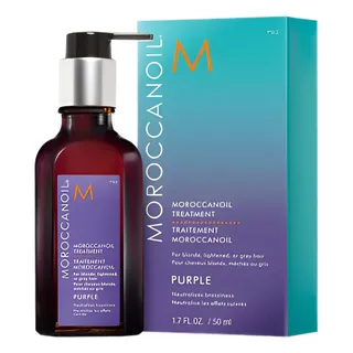 Ăleo Moroccanoil Tratamento Purple 50ml Cabelos Loiros Ăleo Moroccanoil Tratamento Purple 50ml Cabelos Loiros