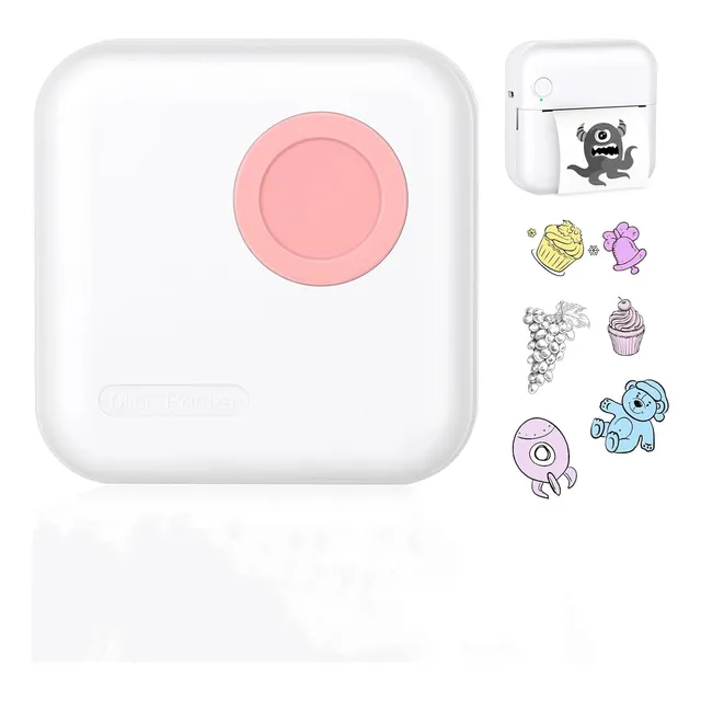 Mini Impresora Térmica Portátil Bluetooth Inalámbrica