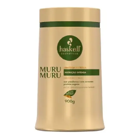 Haskell Máscara Manteiga Hidratante Murumuru 900gr Nutrição