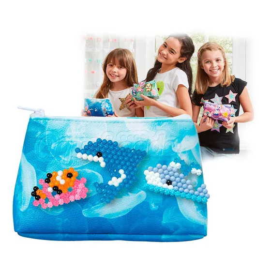 Aquabeads Decora Tu Bolso Vida Marina 500 Cuentas Juguete Ax