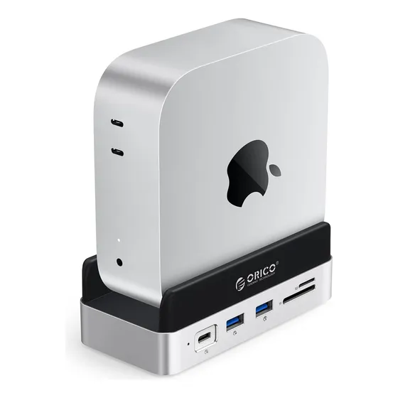 Mini Dock Stand 10 Em 1 Para Mac Mini M4/m4 Pro Com Ssd M.2