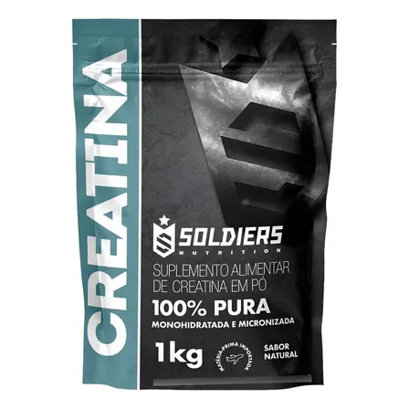 💪 SUPLEMENTO DE ALTA PERFORMANCE

*Creatina Monohidratada 1kg Soldiers Nutrition*
~R$ 239,90~ → *R$ 66,40* no Pix
ou *R$ 69,90* em outros meios  
💥 *72% OFF*

✅ 100% pura e importada - máxima eficácia  
✅ Aumenta força e energia para treinos intensos  
✅ 