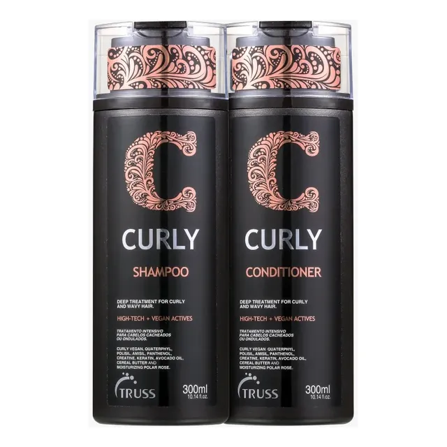 Kit Truss Curly Shampoo 300ml + Condicionador 300ml Kit Truss Curly Shampoo 300ml + Condicionador 300ml