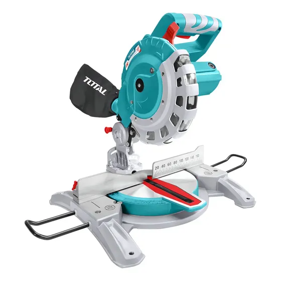 Sierra Ingletadora Total 1400w - 8.1\u002F4 Pulgadas, 210mm - 5.000rpm - Incluye Disco, Bolsa Recolectora Y Barra Extensora - TS42142107 | Cuotas sin interés