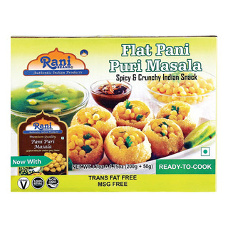 Monedas De Trigo Y Sémola Crudas Con Pani Puri Masala 100 G Monedas De Trigo Y Sémola Crudas Con Pani Puri Masala 100 G