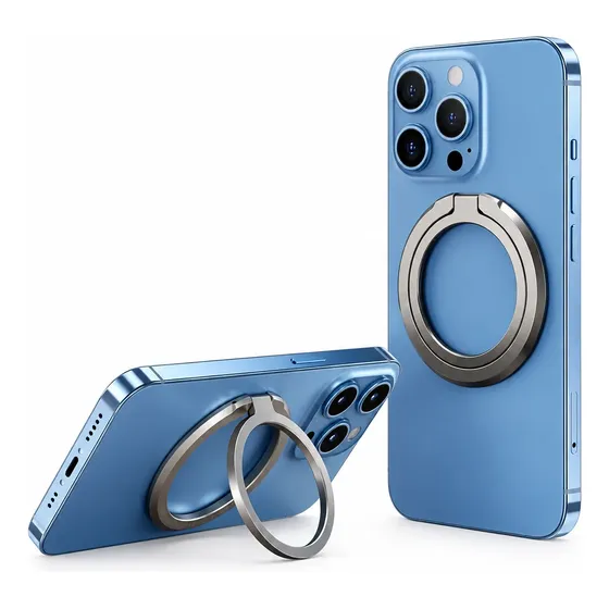 Suporte Anel Magnético Mesa C/ Magsafe P/ iPhone E Samsung