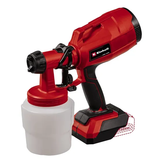 Equipo Pintar Einhell 18v Soplete Maquina Compresor Pistola