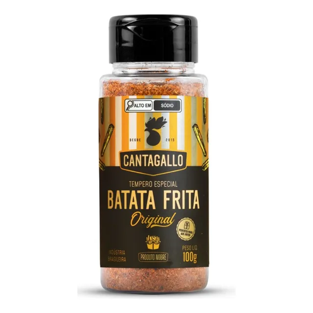 Tempero Especial Batata Frita Original Cantagallo 100g
