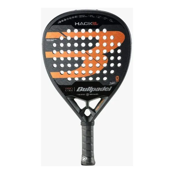 Paleta De Padel Hack Comfort 03 2024 Paquito Navarro Color Negro