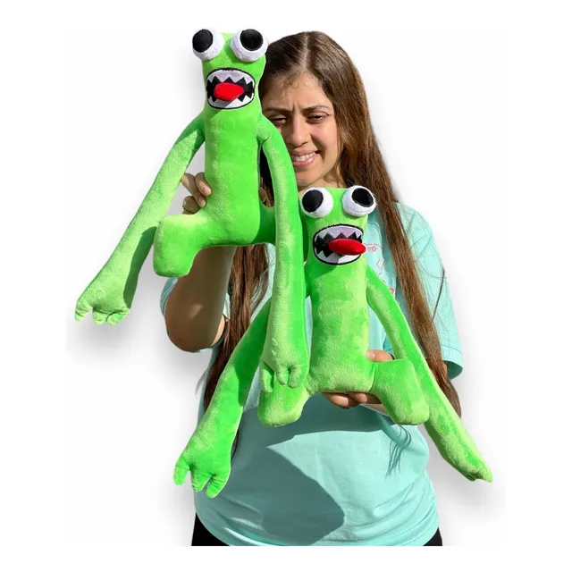 Rainbow Friends Muñeco Peluche Green Roblox Juguete