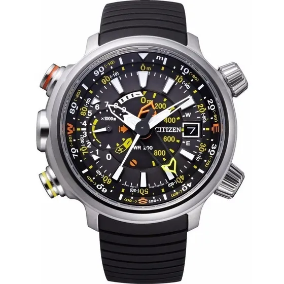 Relógio Citizen Masculino Eco-drive Altichron Bn4021-02e 