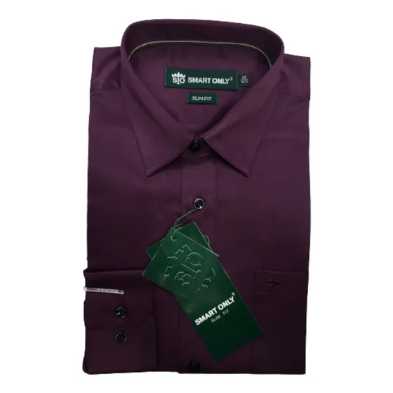 Camisa Seda Corte Clasico 
