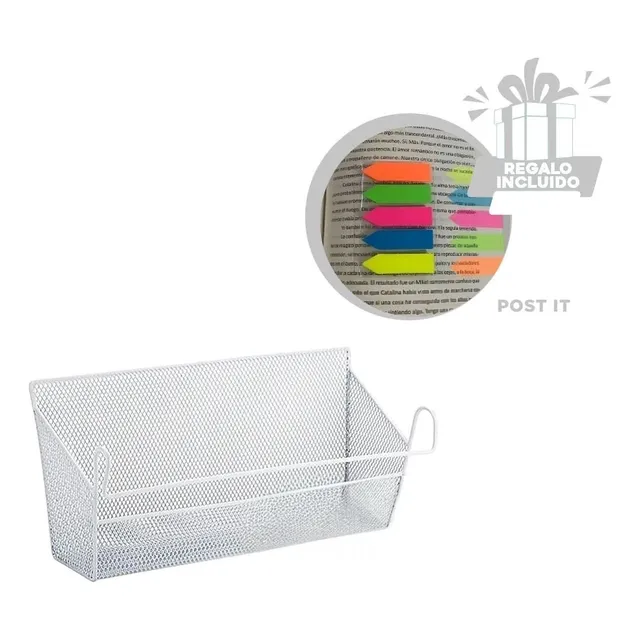 Organizador Para Puerta De Libros Blanco Ho29732 Y+post-it A