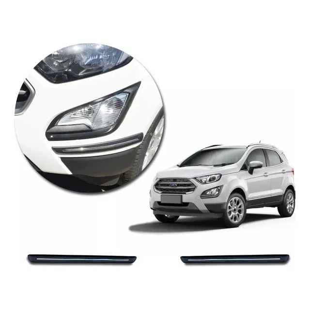 Proteccion Molduras Paragolpes Ecosport Cromo + Kenny 