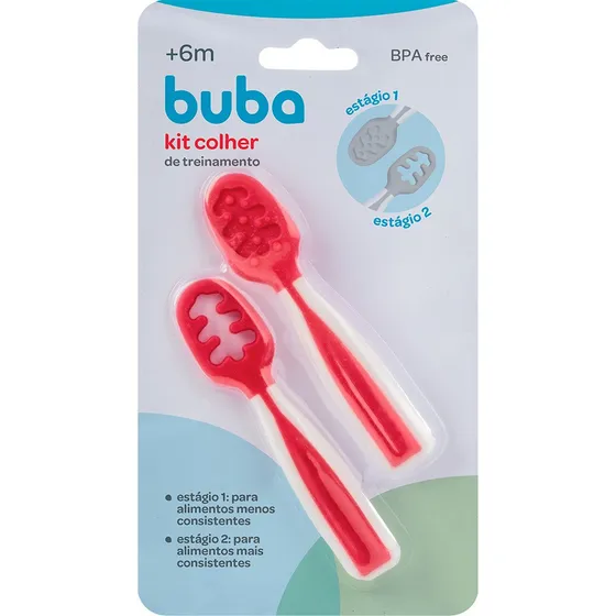 Kit Colher De Treinamento Dois Estágios Buba Alimentação