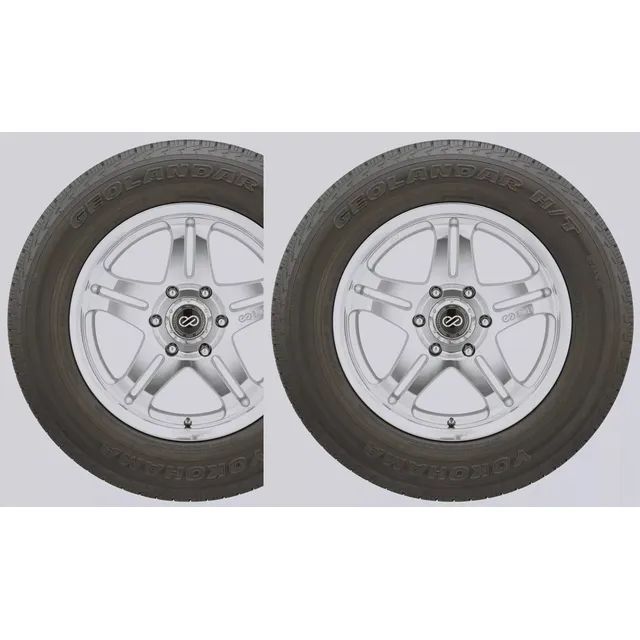 Kit de 2 llantas Yokohama GEO H/T G056 Mont-Pro HT782 LT 255/70R18 112 H
