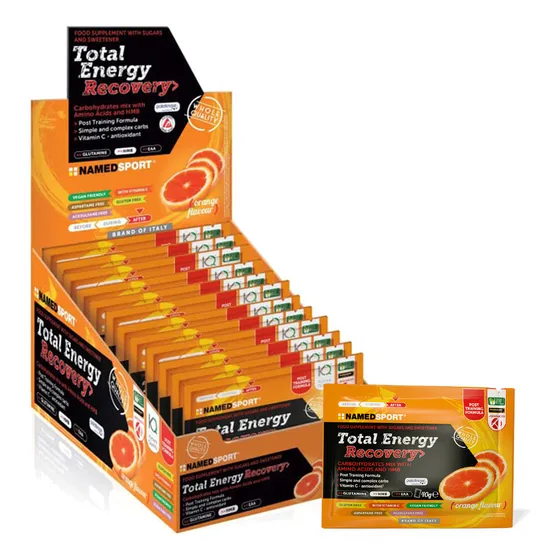 Caja X 16 Total Energy Recovery Sabor Naranja