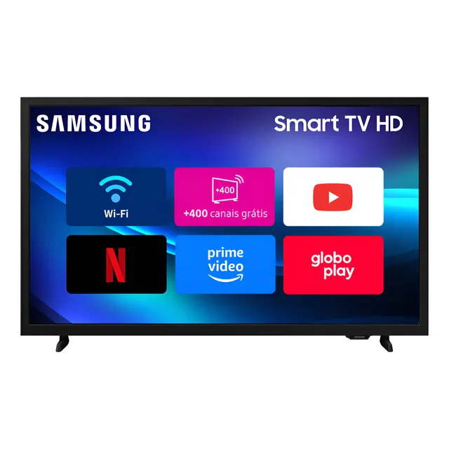 Smart Tv H5000f Hd 32 Polegadas 2025 Preto Samsung Bivolt