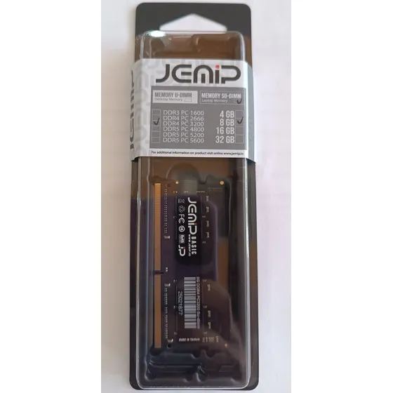 Memoria 8gb Ddr4 3200mhz Jemip Para Laptop - Sodimm
