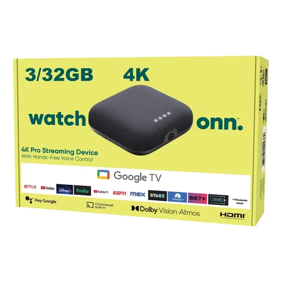 Chromecast Pro Google Tv Android Certificado 4k Wifi 6 Ax