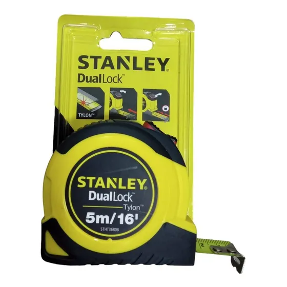 Cinta Metrica Metro 5 Mts X 16mm Ancho Marca Stanley