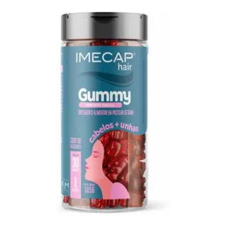 Imecap Hair Gummy 30 Gomas - Cabelos E Unhas Frutas Vermelhas Imecap Hair Gummy 30 Gomas - Cabelos E Unhas Frutas Vermelhas
